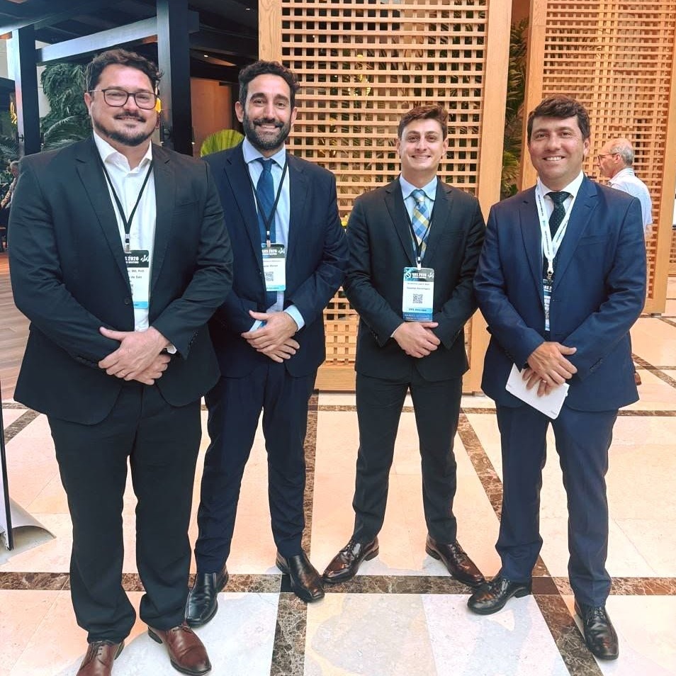 Fundadores do Hérnia Masters reunidos no maior congresso de cirurgia robótica do mundo